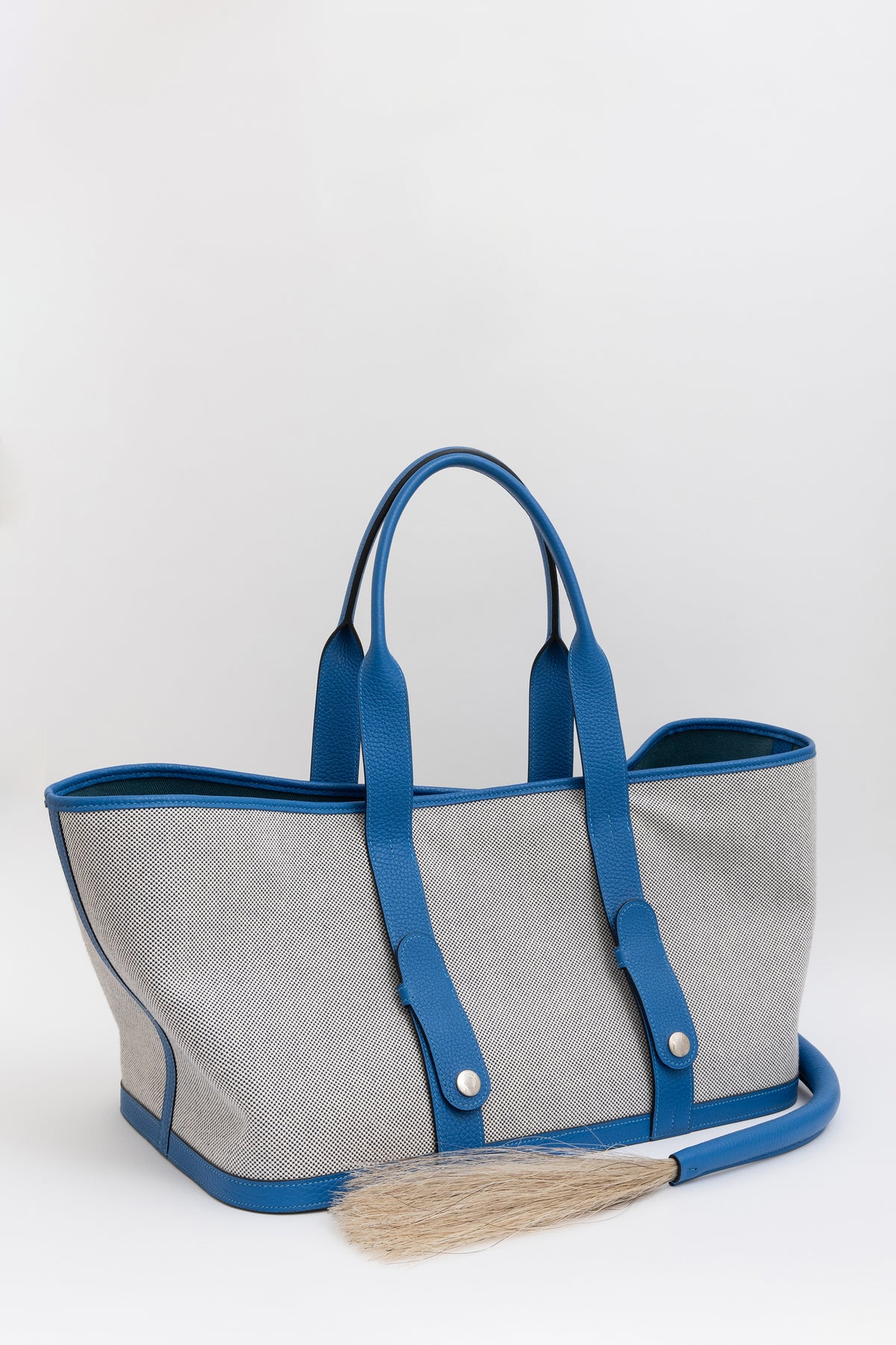 Tote Bag with Pony Hair Tassel