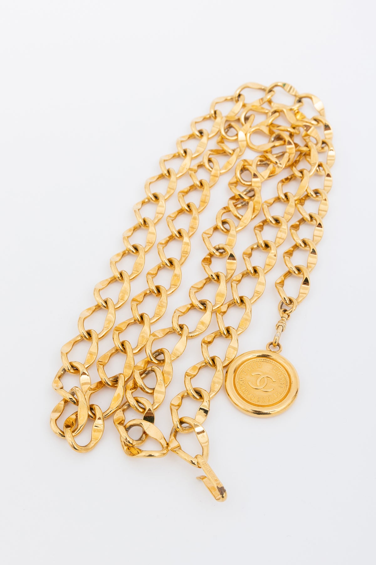 Vintage Gold Chain Link Belt