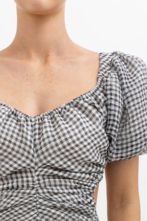 You Win Gingham Dress