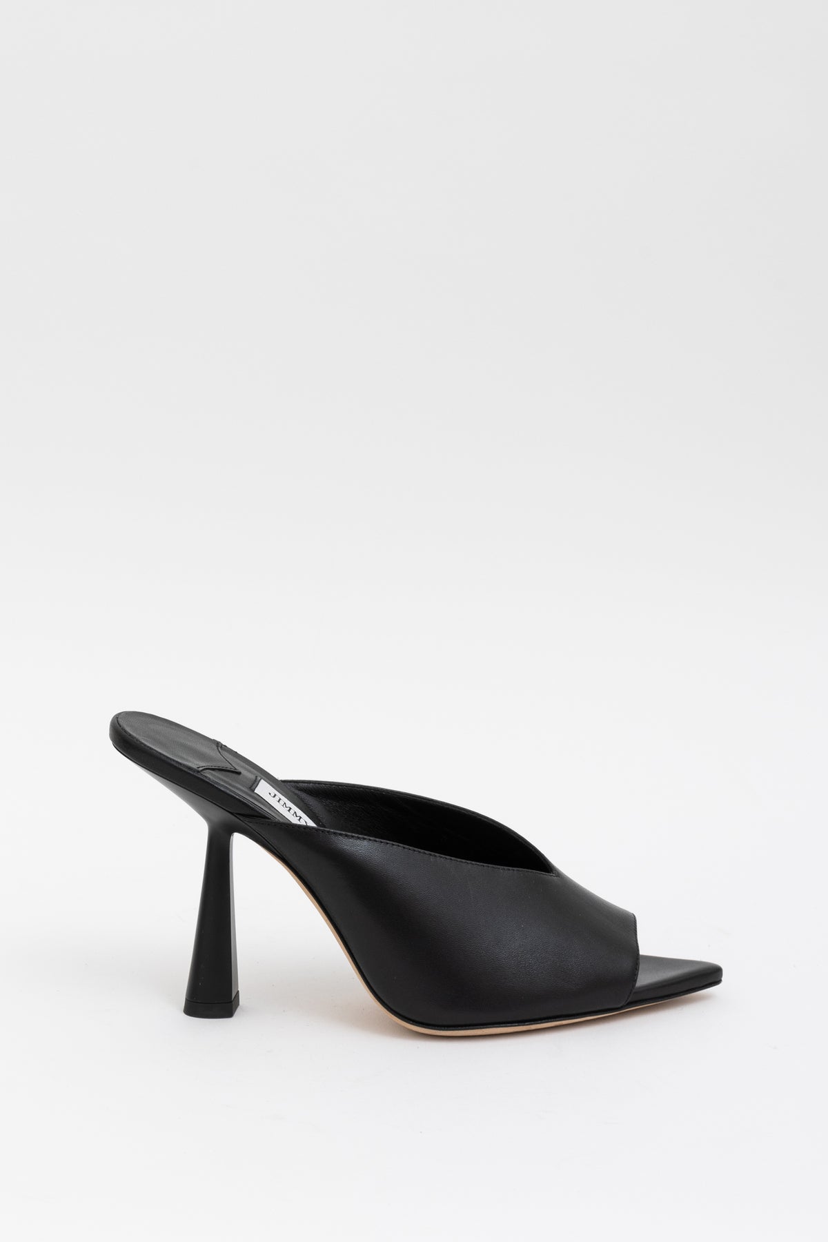 Pointed Peep Toe Mules