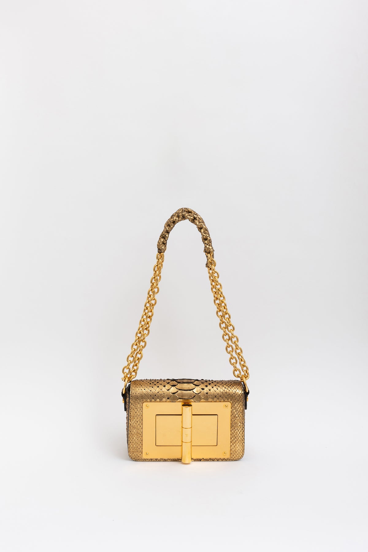 Python Print Chain Shoulder Bag