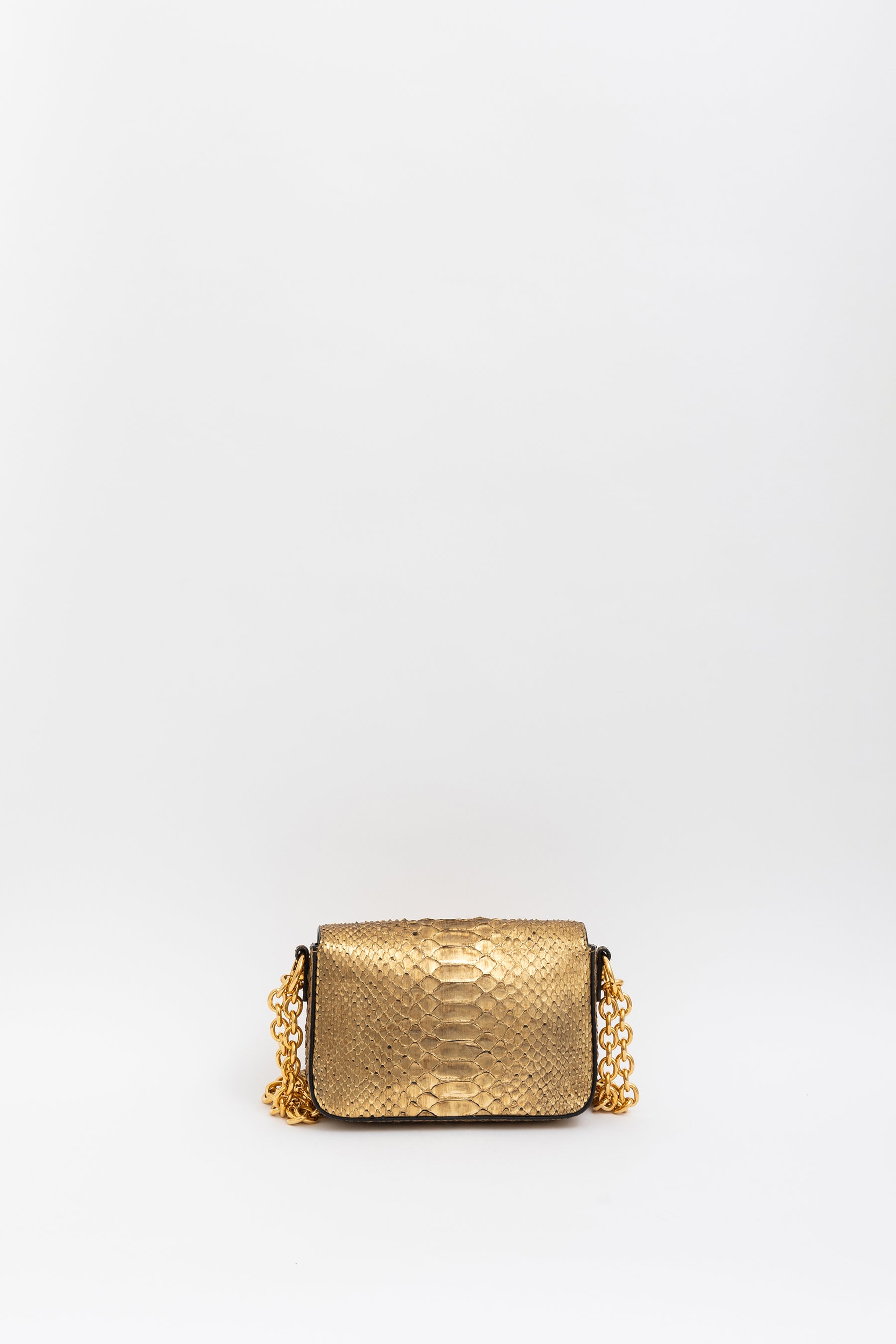 Python Print Chain Shoulder Bag