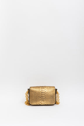 Python Print Chain Shoulder Bag