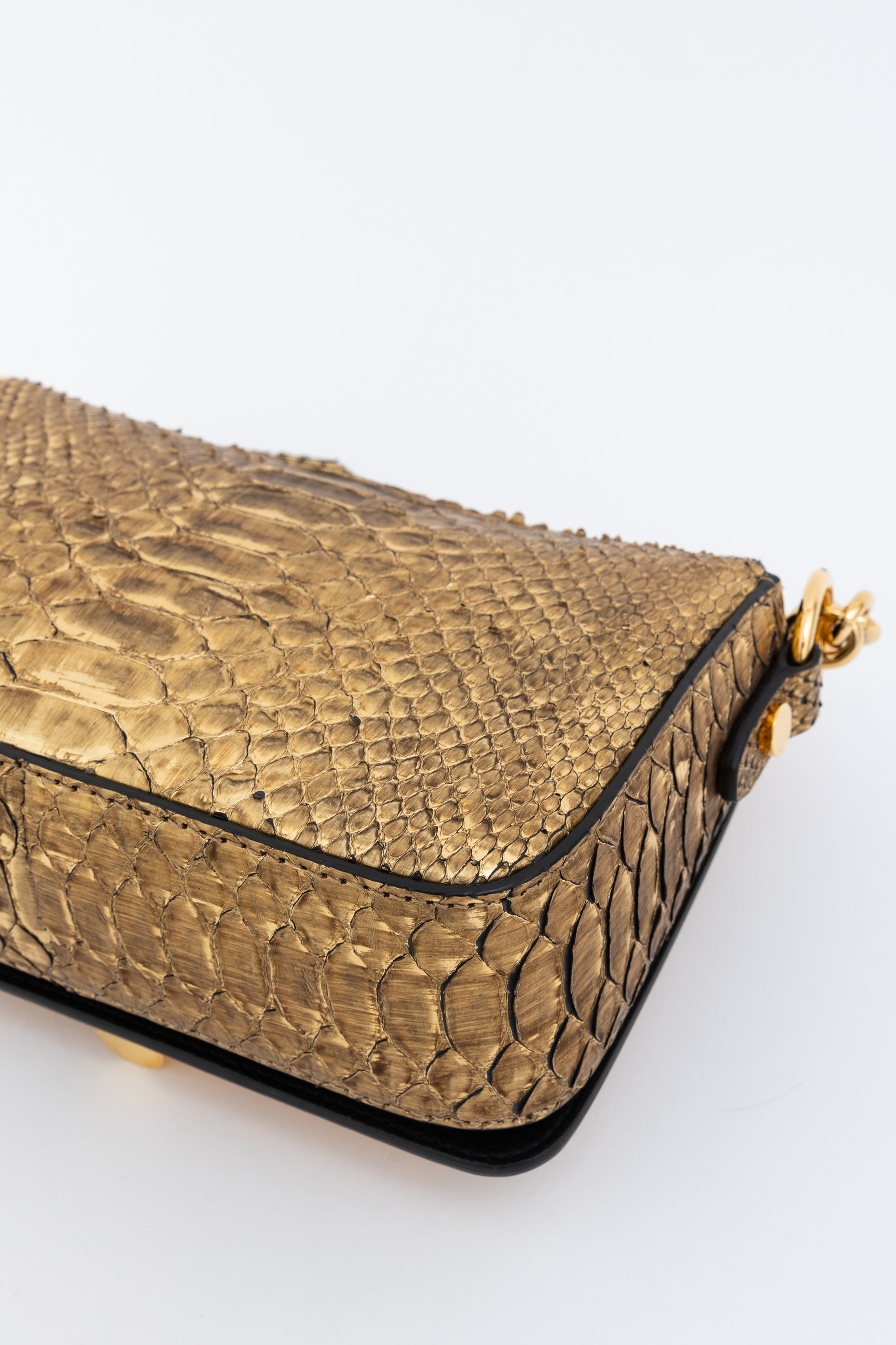 Python Print Chain Shoulder Bag