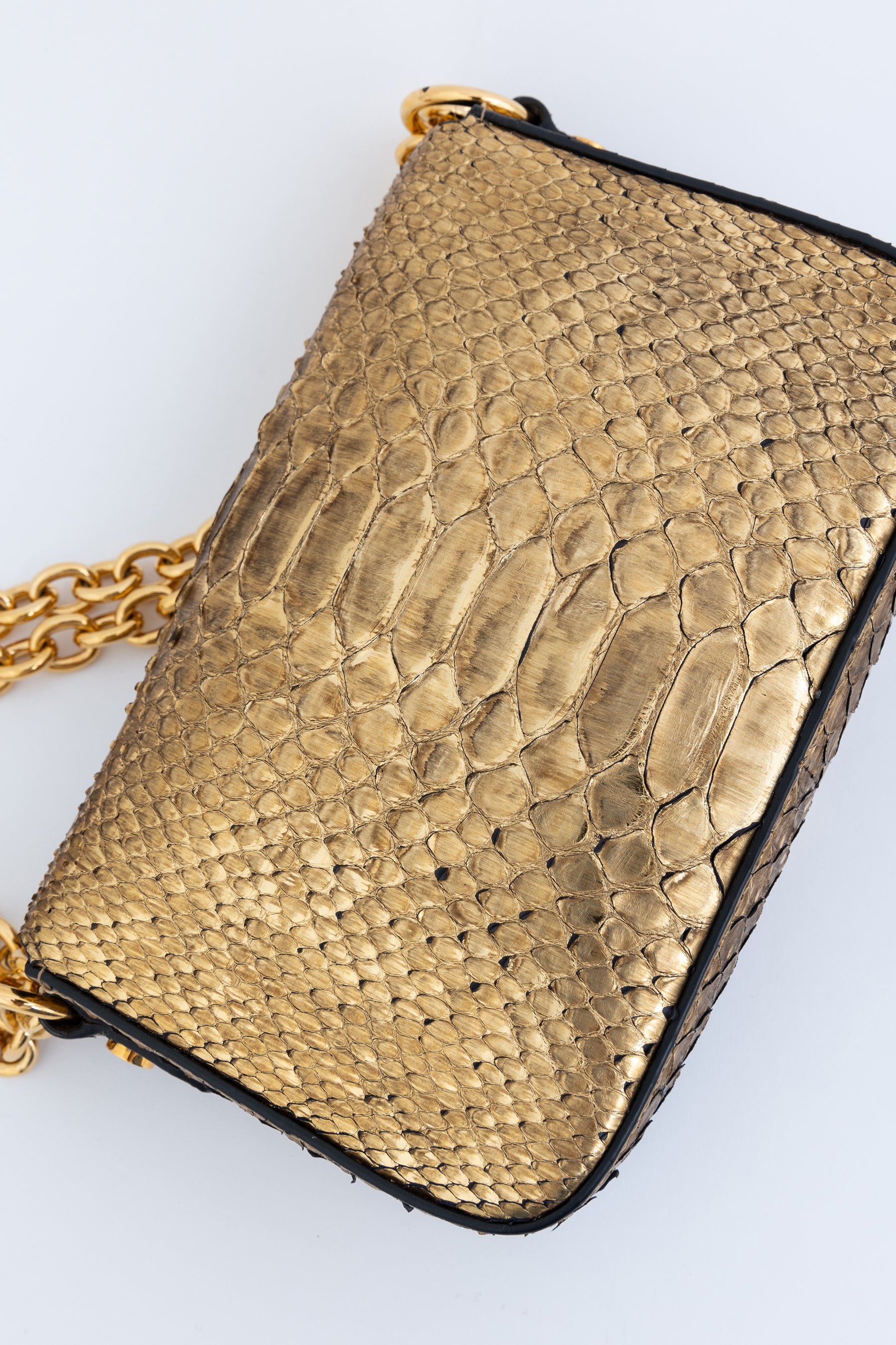 Python Print Chain Shoulder Bag