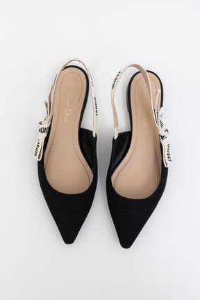 J'adior Flat Slingbacks