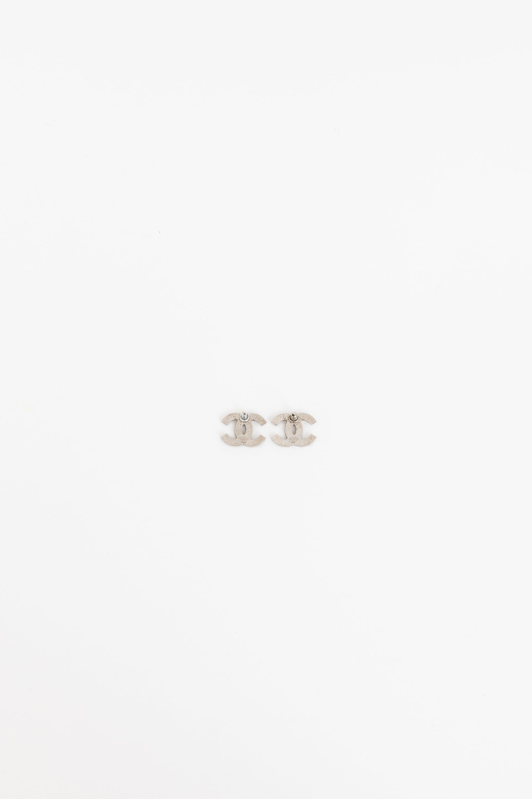 Crystal Logo CC Earrings