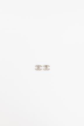 Crystal Logo CC Earrings