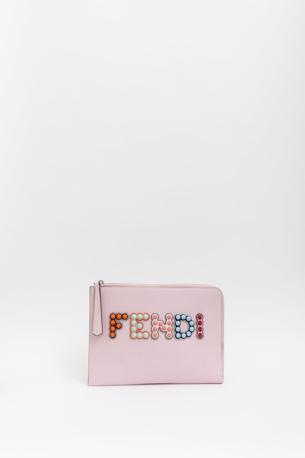 Multi Studded Logo Pouch