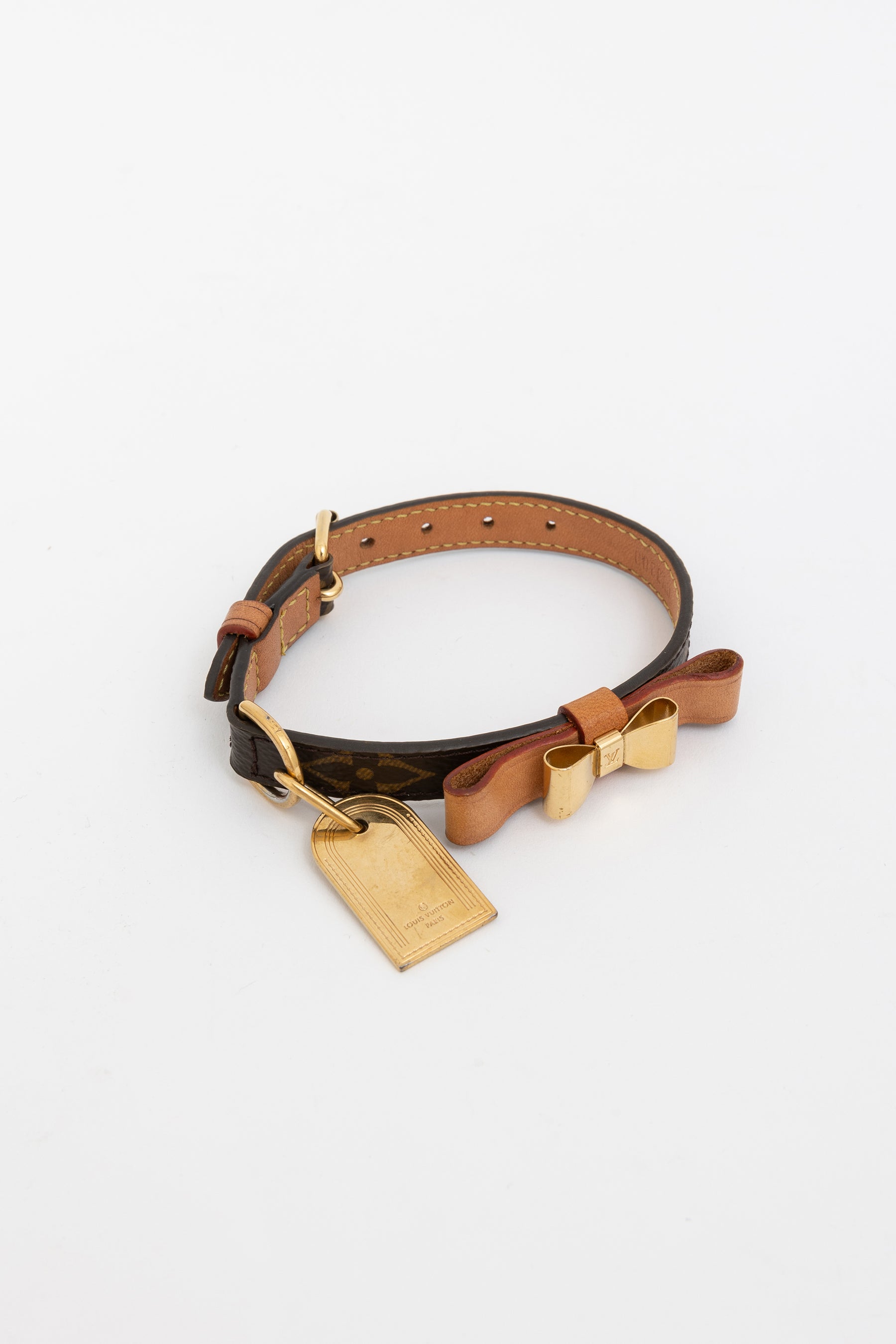 Monogram Leash and Collar Set