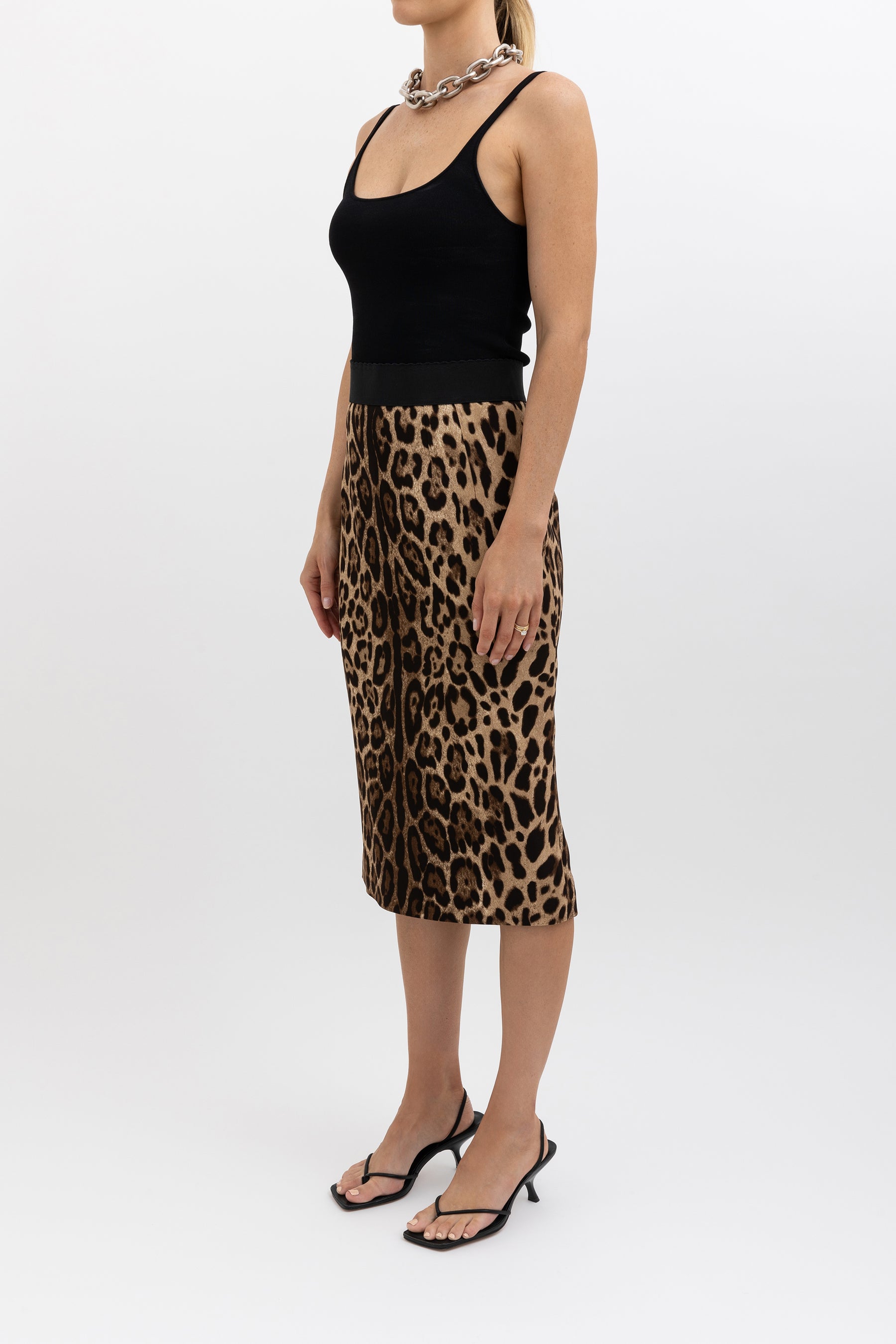 Leopard Print Skirt