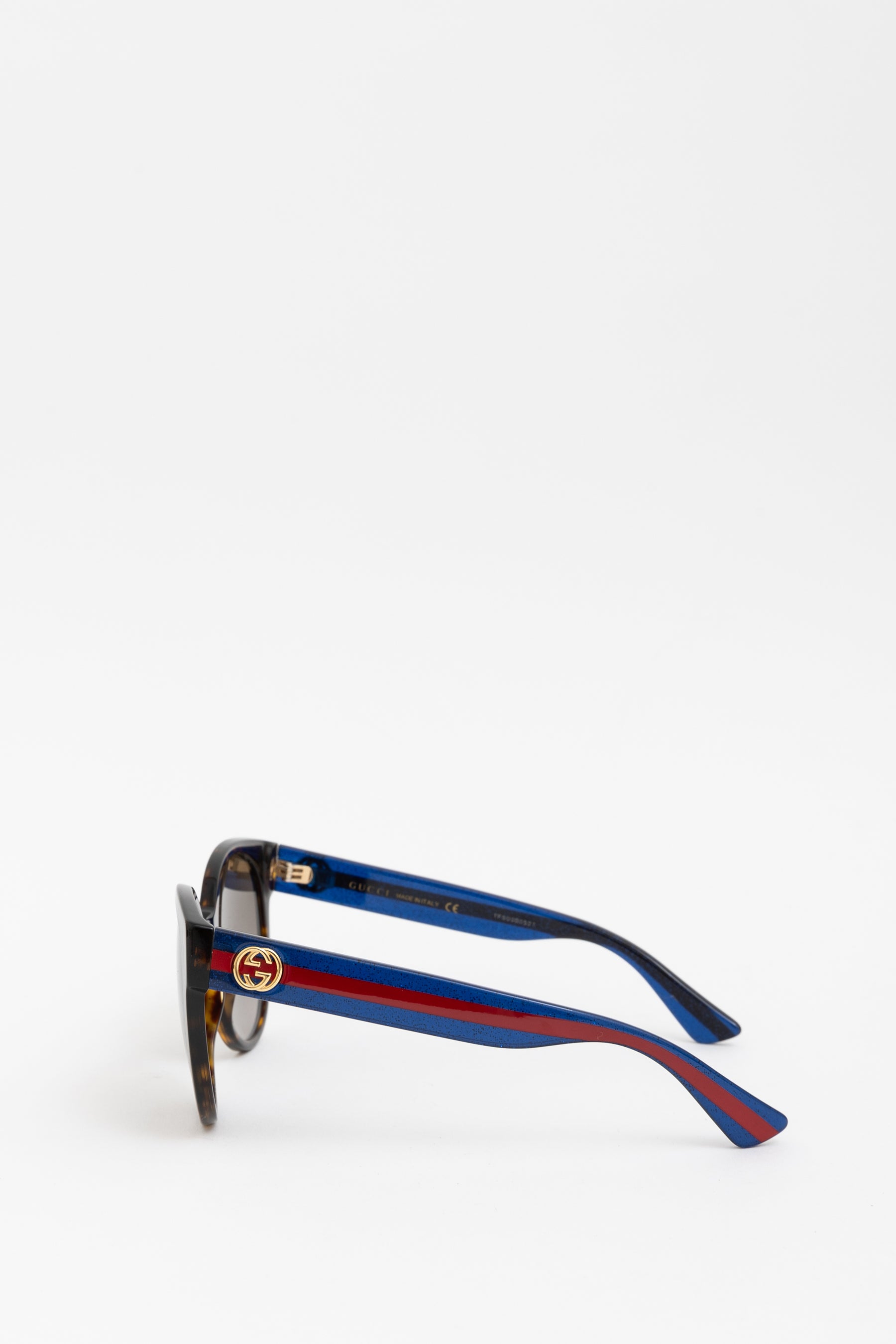 Stripe Tortoishell Sunglasses