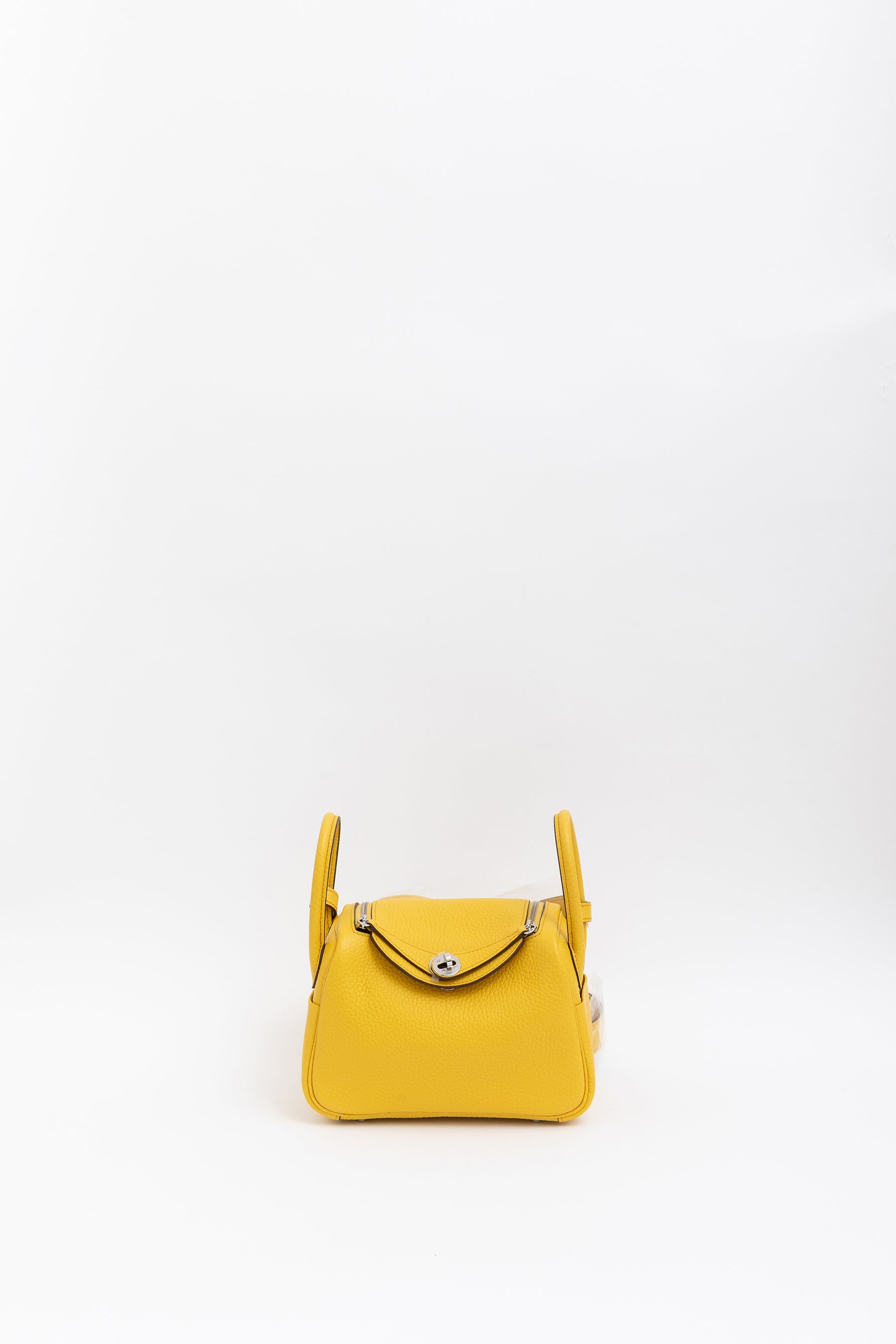 Jaune Ambre Clemence Mini Lindy Bag