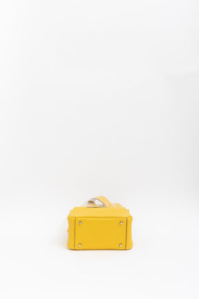 Jaune Ambre Clemence Mini Lindy Bag