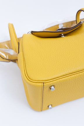 Jaune Ambre Clemence Mini Lindy Bag