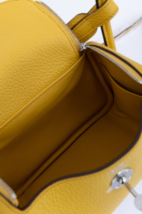 Jaune Ambre Clemence Mini Lindy Bag