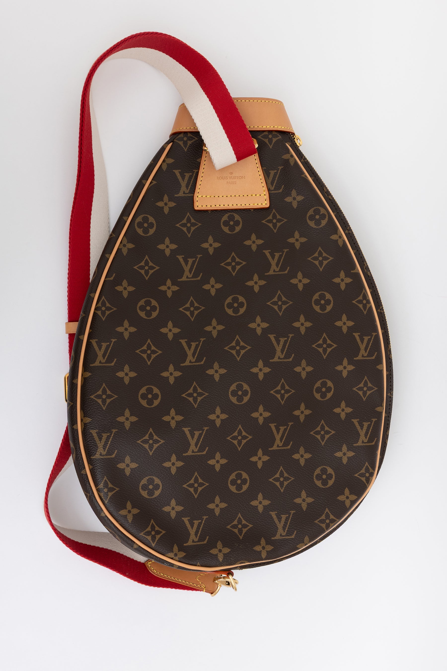 Suzanne Monogram Racket Pouch