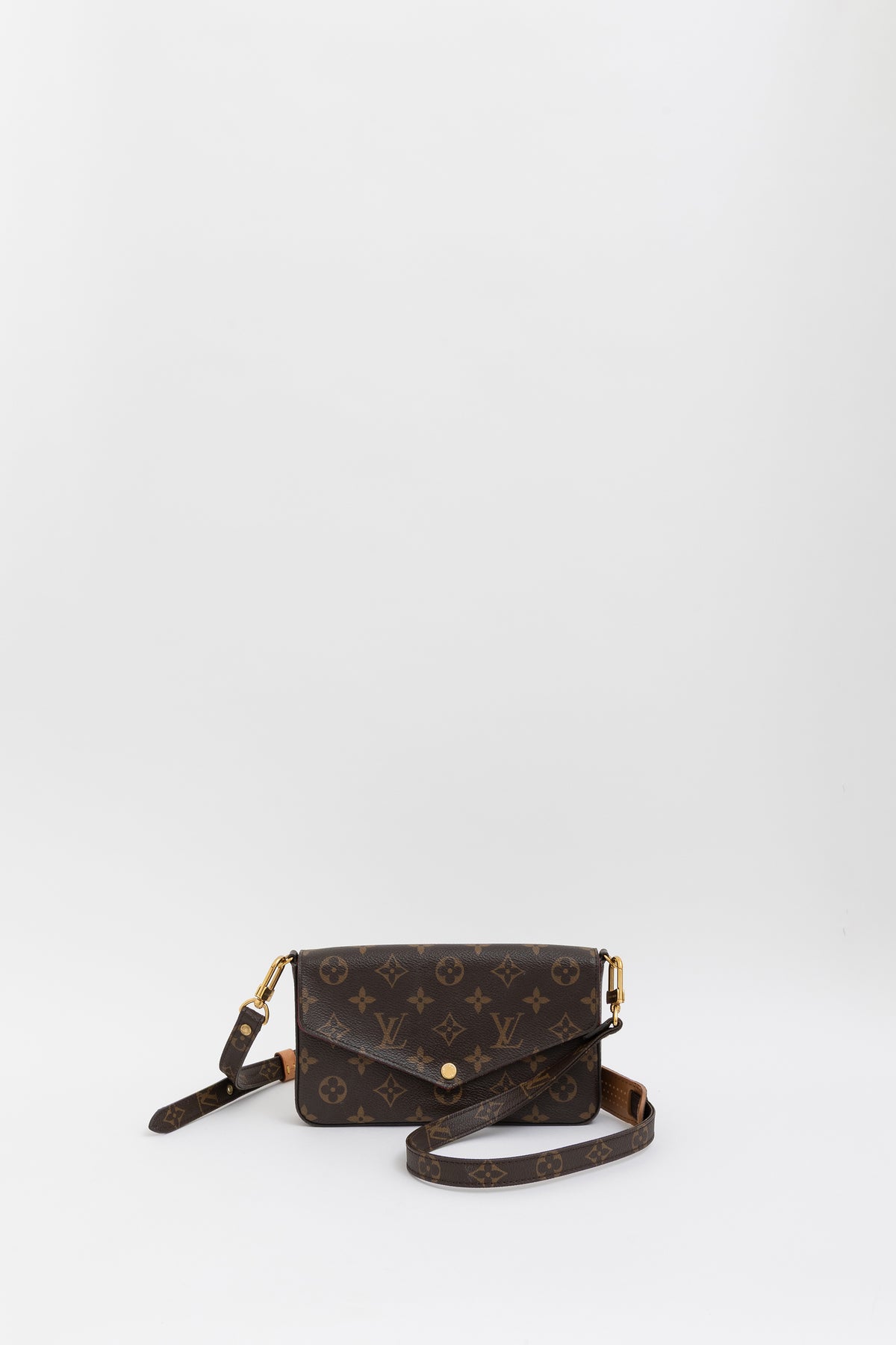 Felicie Pochette With Leather Strap