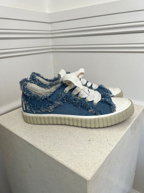 Zimmermann Denim And White Sneakers, 40