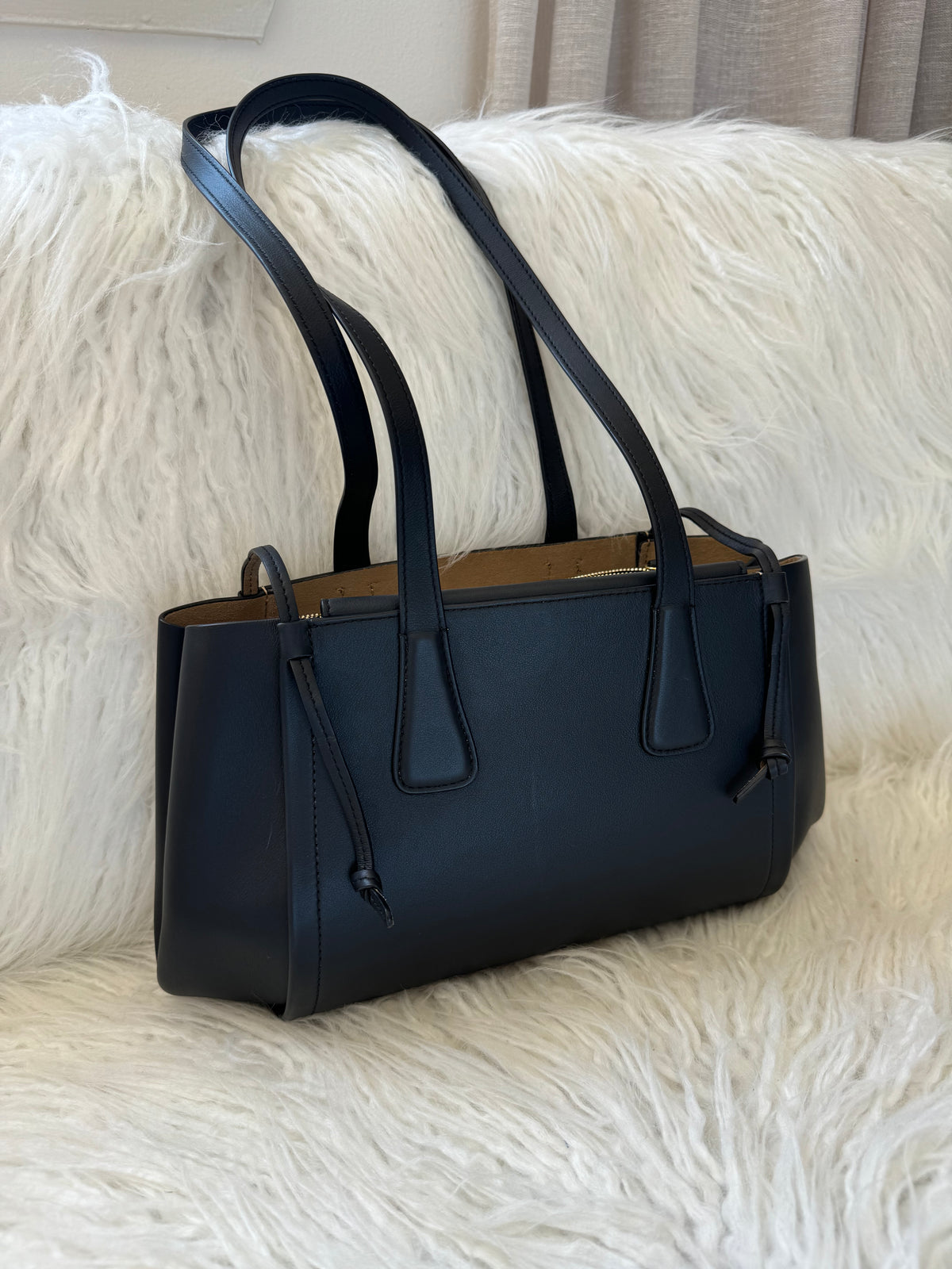 Wandler Black Leather Shoulder Bag