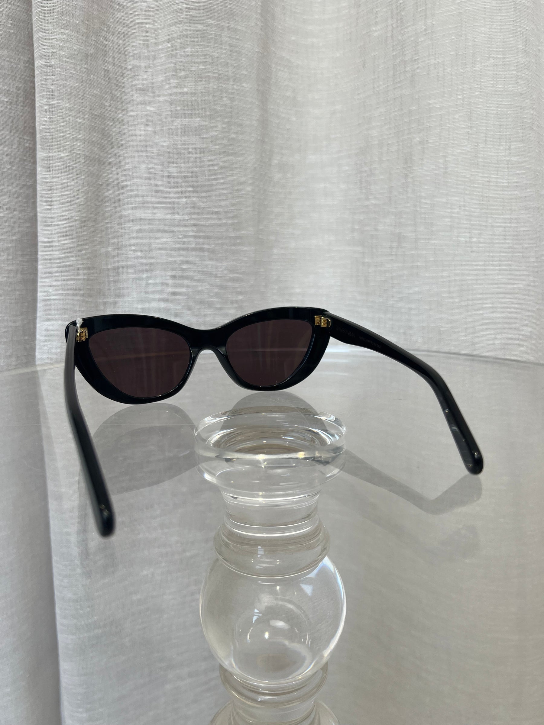 Zimmermann Black Cosmo Cat Eye Sunglasses