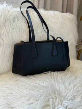 Wandler Black Leather Shoulder Bag