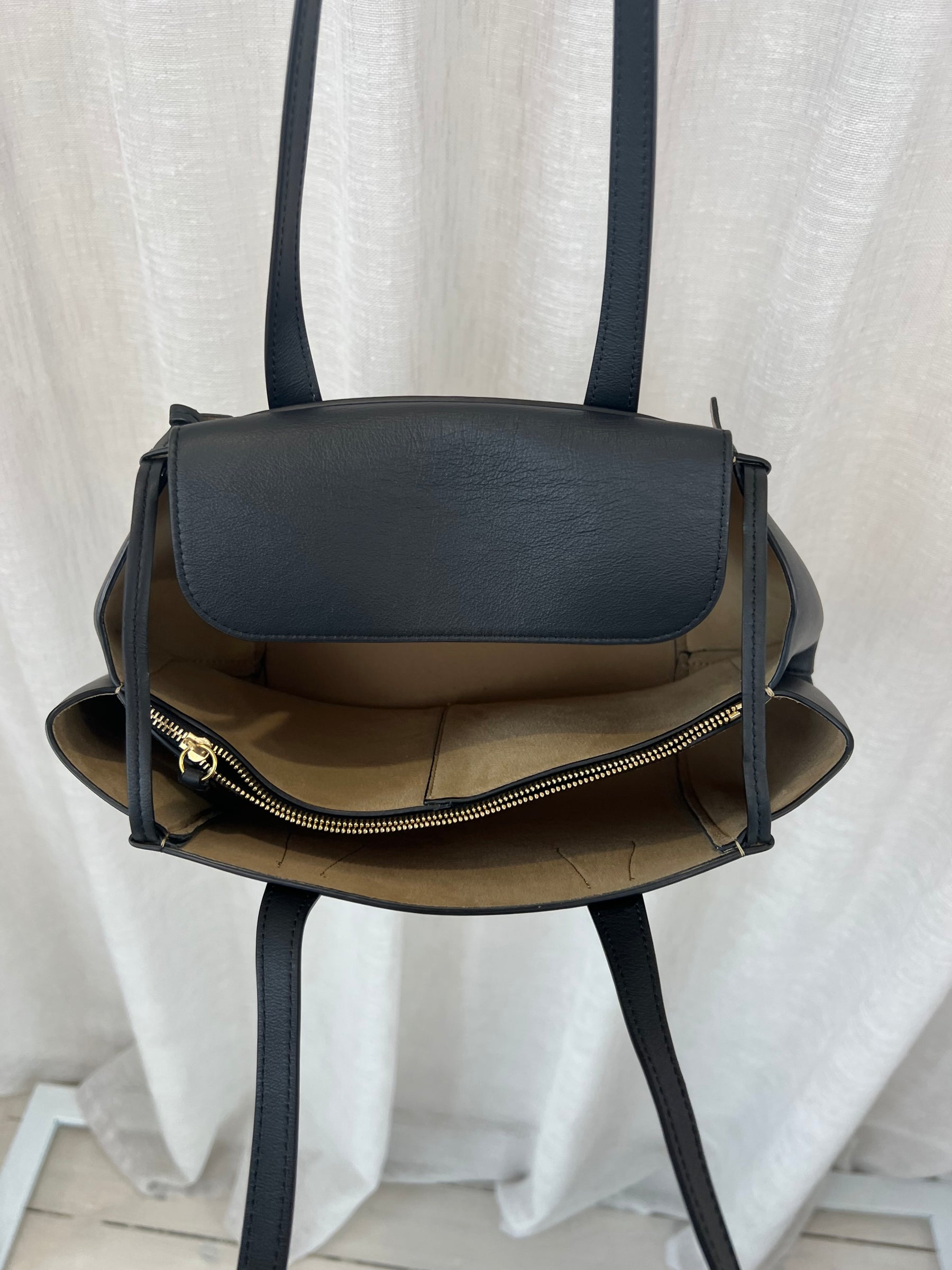 Wandler Black Leather Shoulder Bag