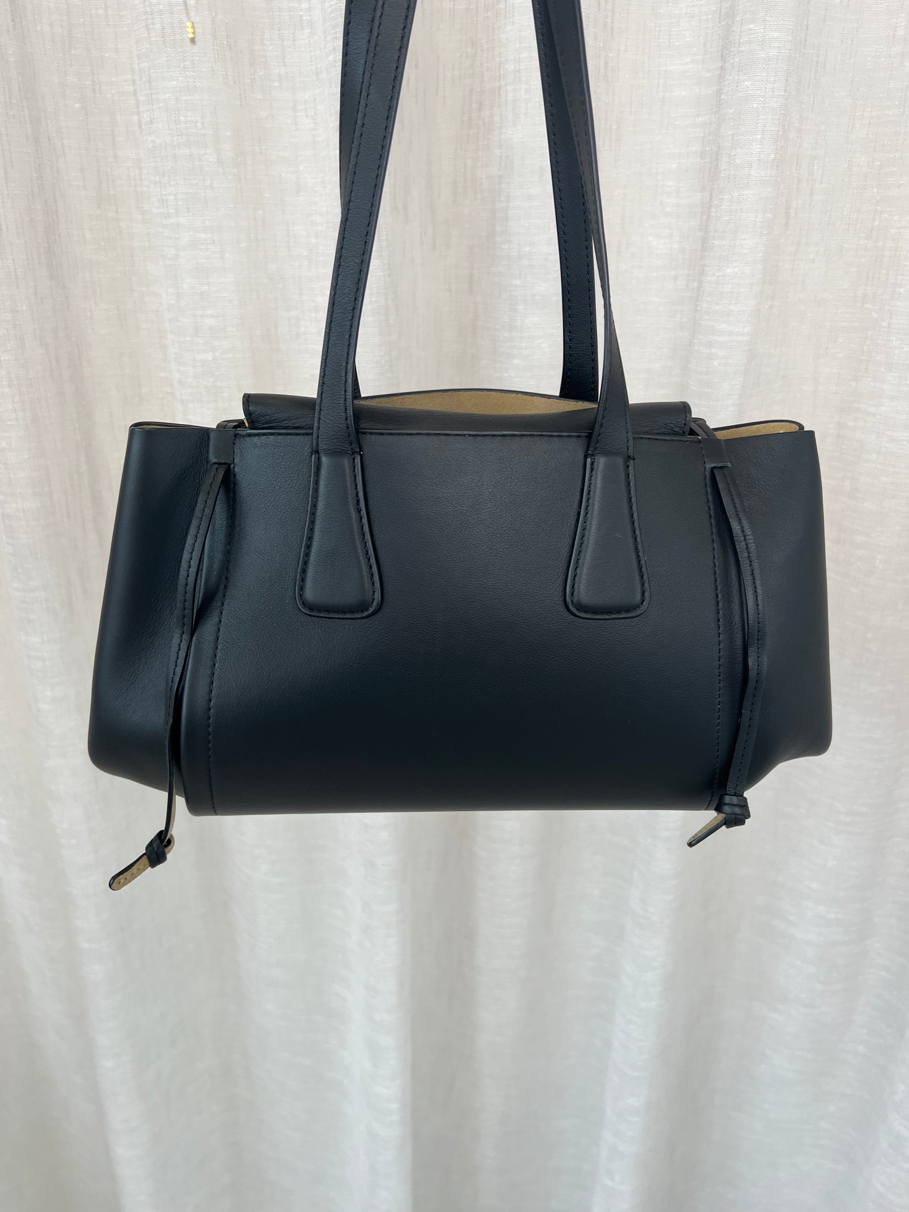 Wandler Black Leather Shoulder Bag