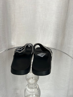 Givenchy Black and White Logo Slides, 39