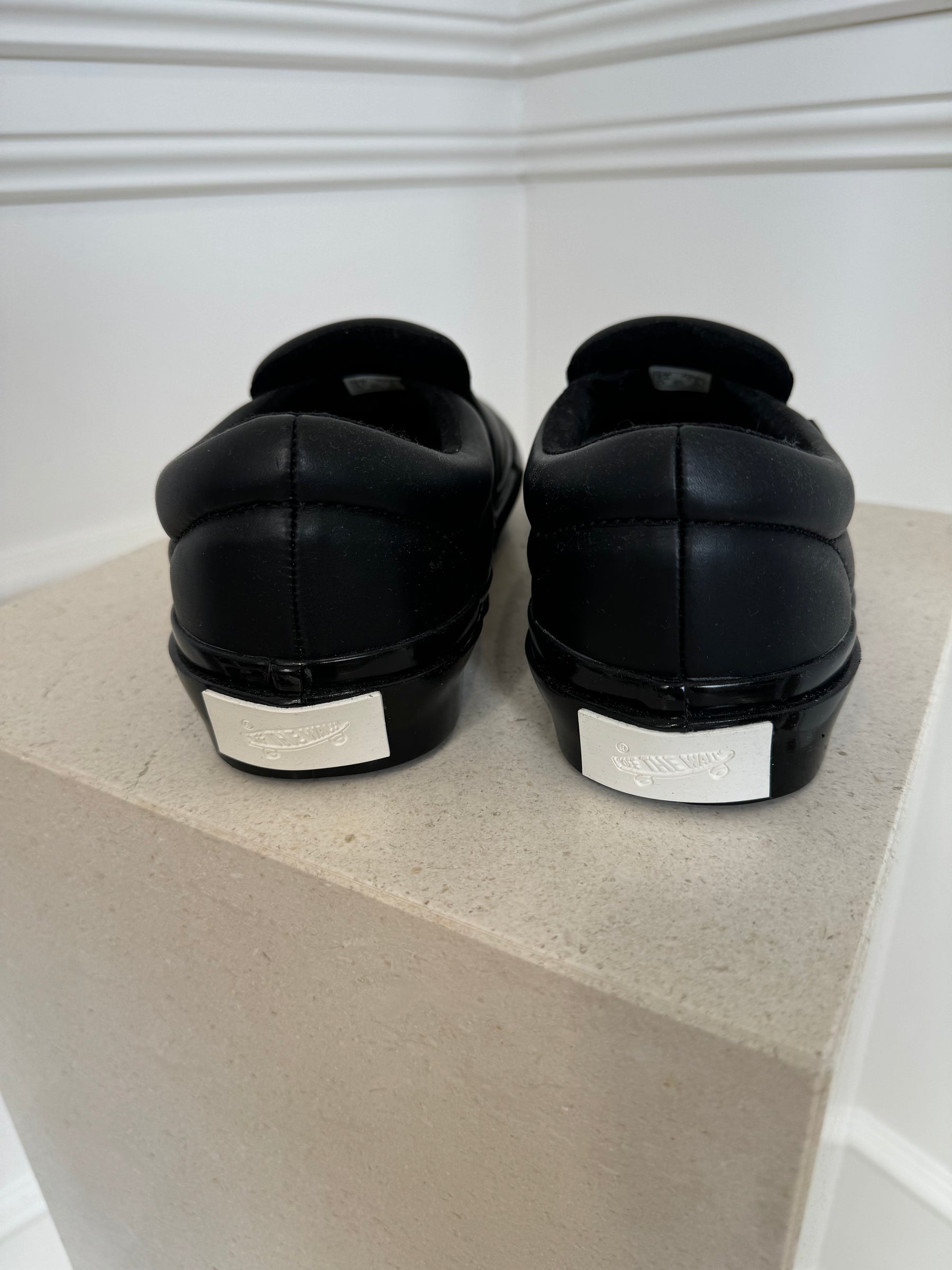 Vans x Proenza Shouler Puffy Slip On Shoes Black, 38 Euro / 7.5 US