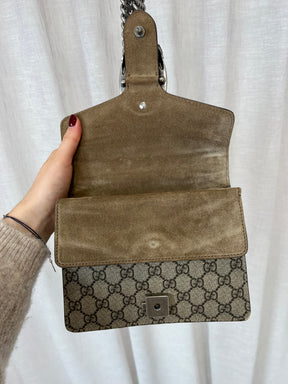 Gucci Monogram Mini Dionysus Shoulder Bag