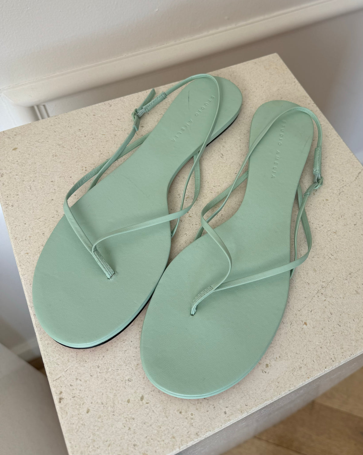 Studio Amelia Wishbone Flat Spearmint, 40