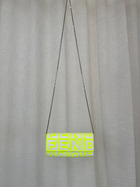 Fendi x Marc Jacobs Neon Fendi Roma Wallet On Chain