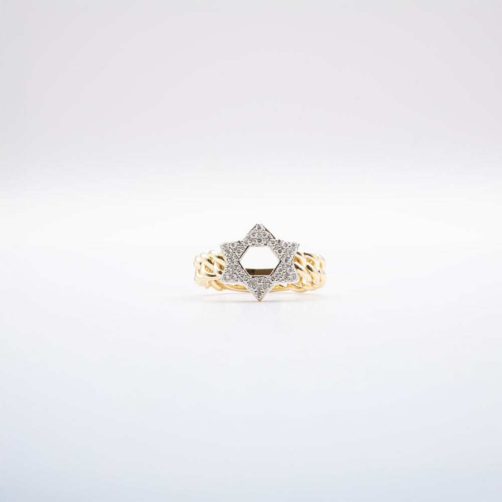 Goldie Paris Magen David Ring