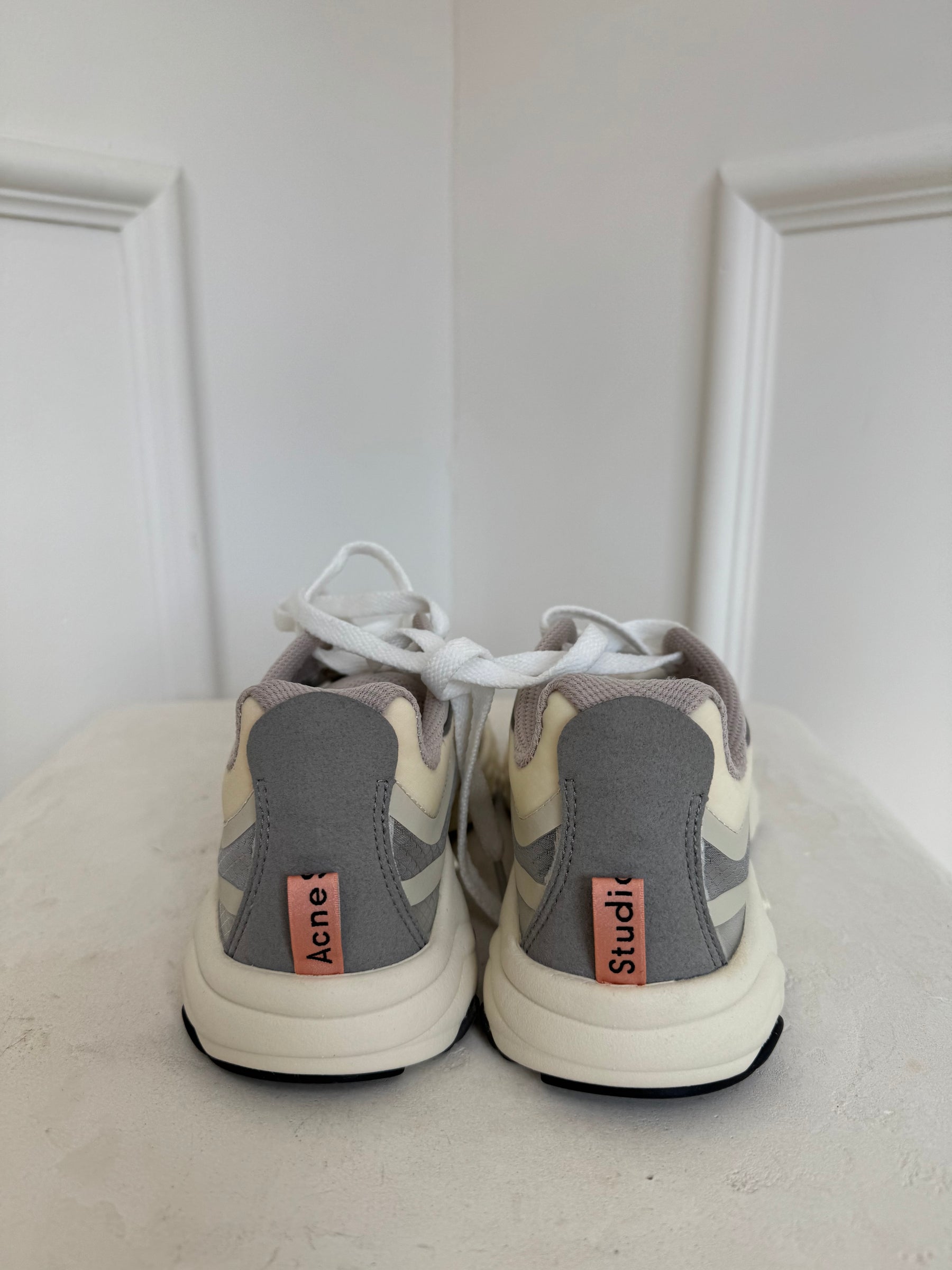 Acne Studios Grey Mesh Sneakers, 36