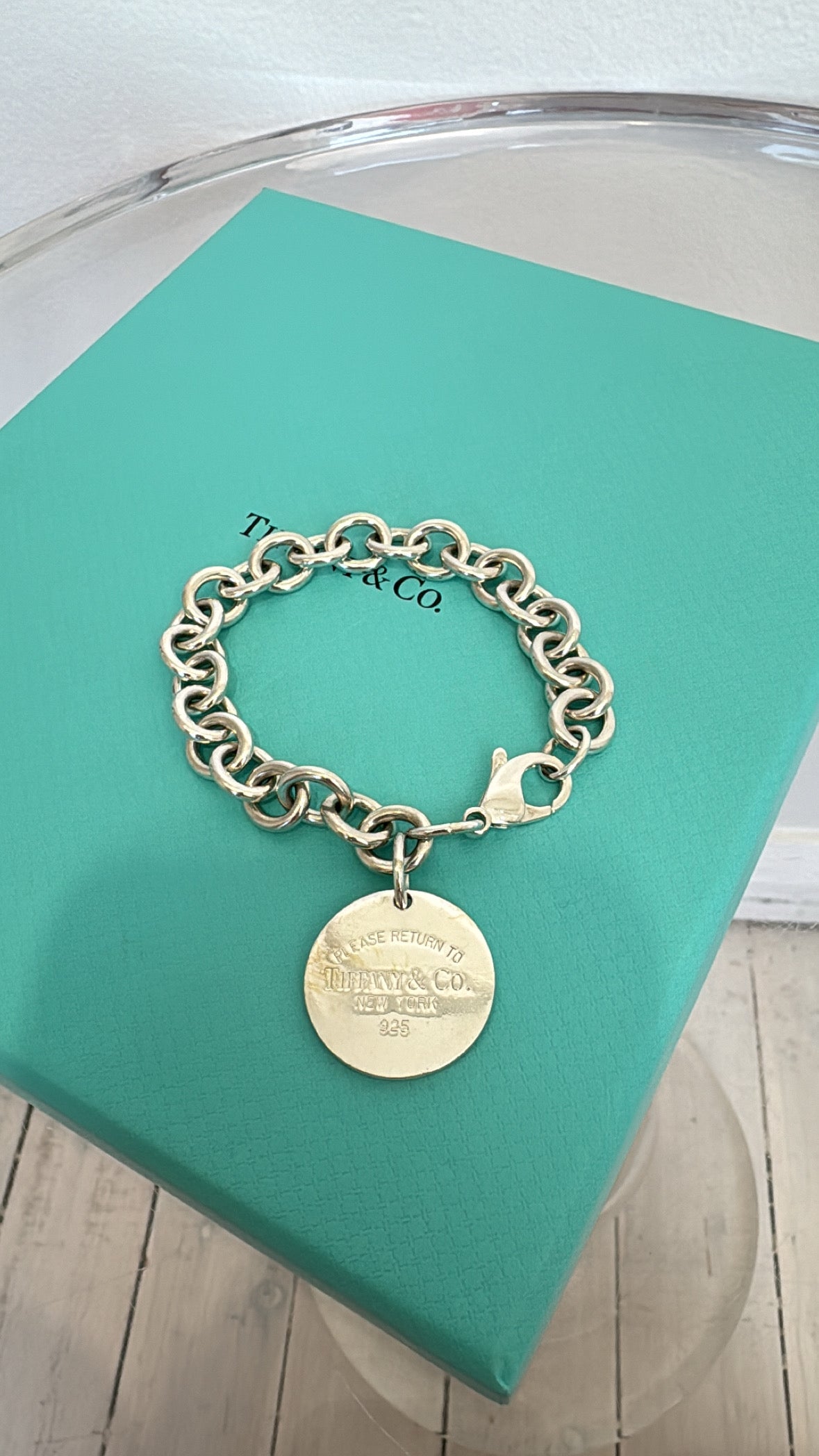 Tiffany & Co. Sterling Silver Return to Tiffany Bracelet