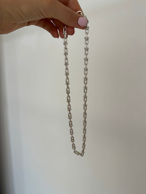 Tiffany & Co. Sterling Silver Small Link Necklace