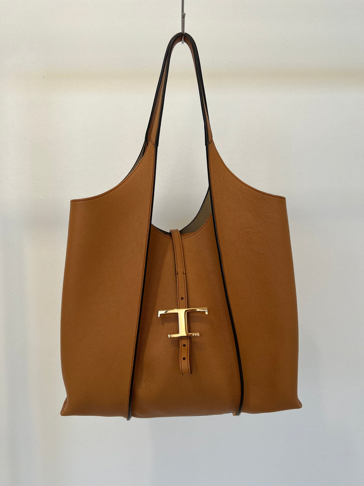 Tods Timeless Leather Shopping Bag