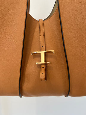 Tods Timeless Leather Shopping Bag