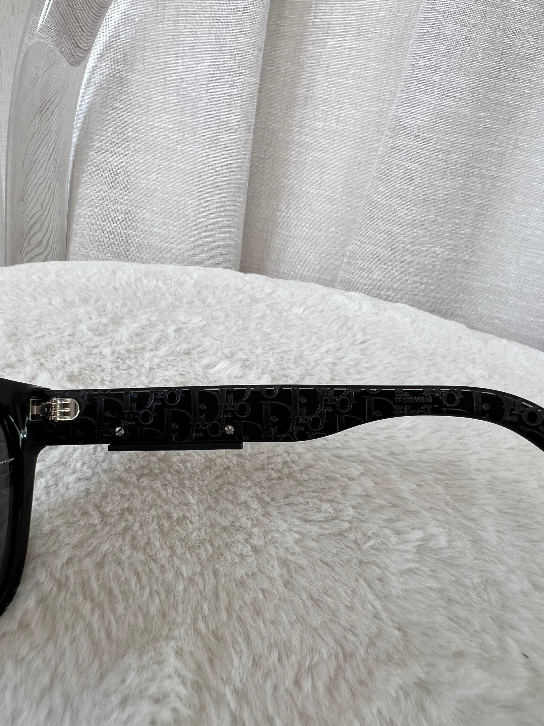 Dior Black Flat Top Sunglasses