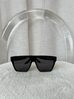 Dior Black Flat Top Sunglasses