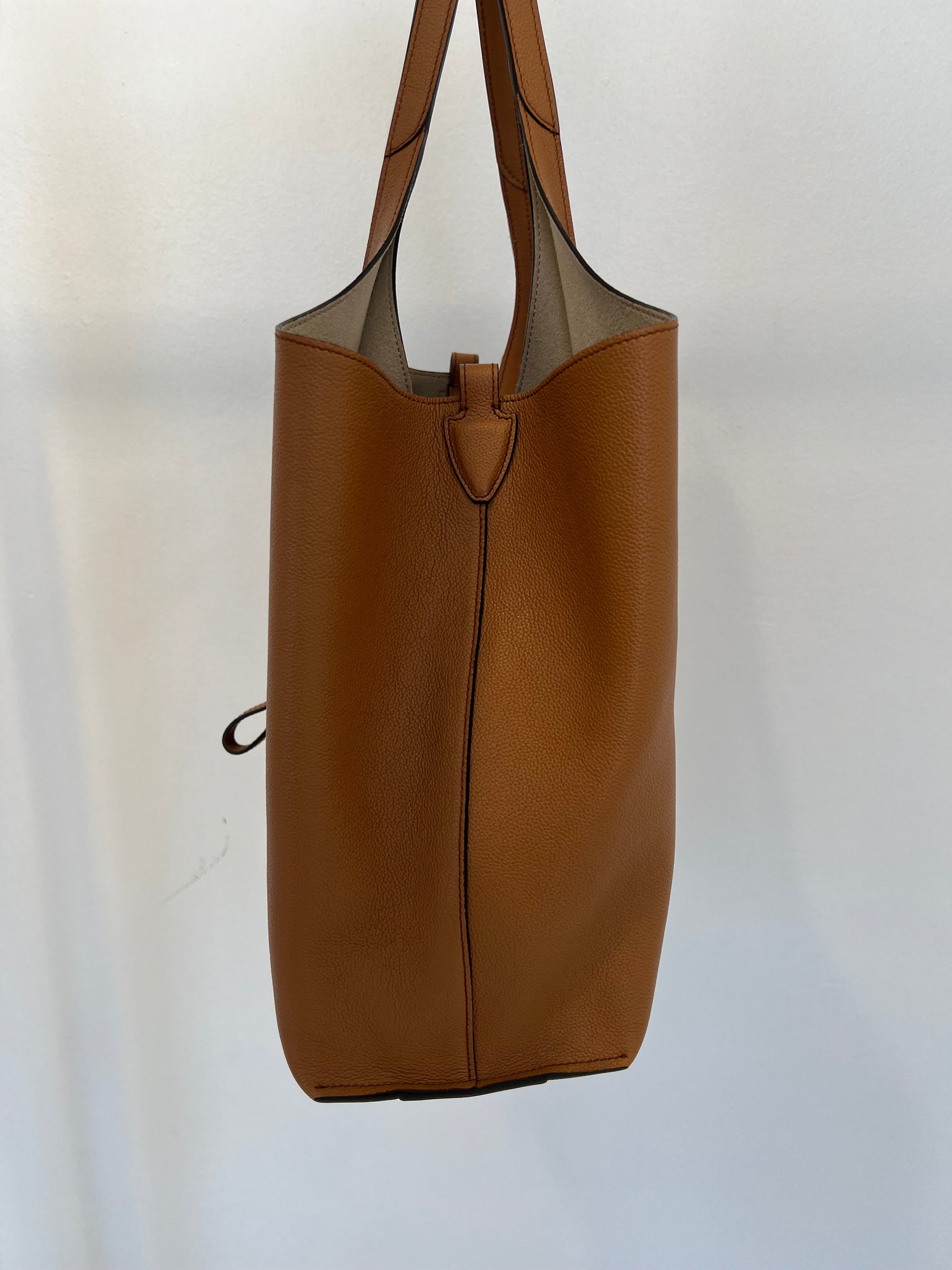 Tods Timeless Leather Shopping Bag