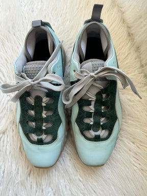 Acne Studios Mint Leather Chunky Sneakers, 40