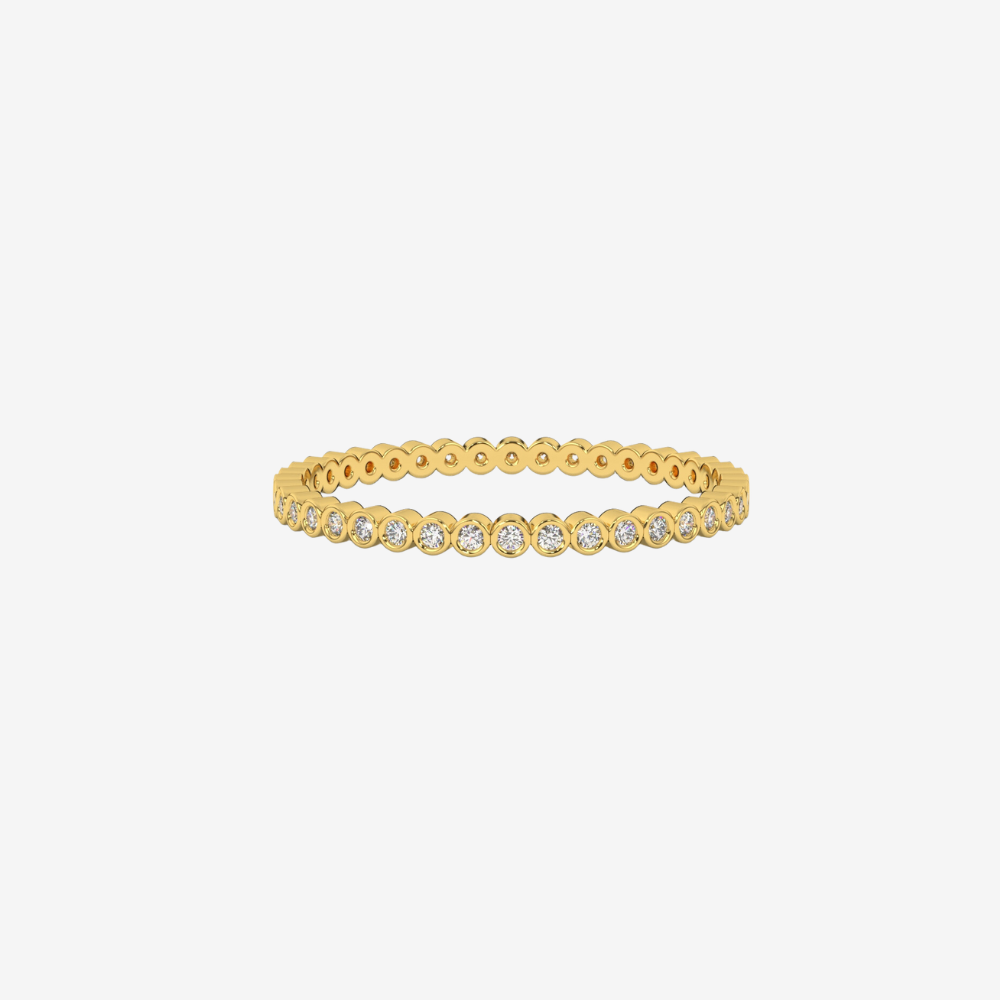 Goldie Paris Yellow Gold Diamond Ilana Ring