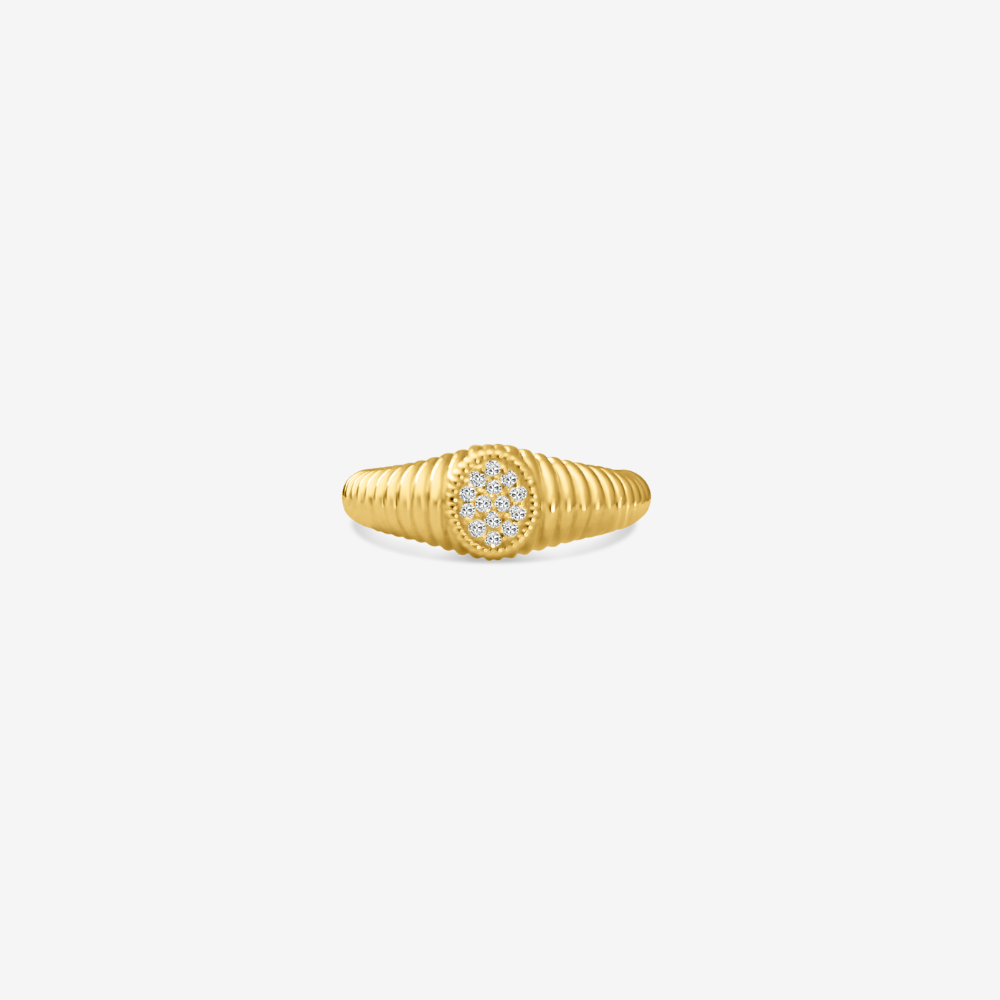 Goldie Paris Rachel Vintage Fluted Ring